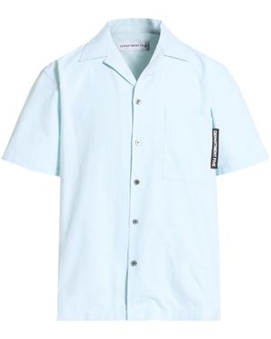 Department 5 Sky Shirt Cotton - Blue