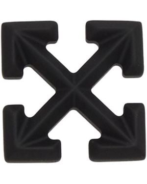 Off-White c/o Virgil Abloh Earrings Brass - Black