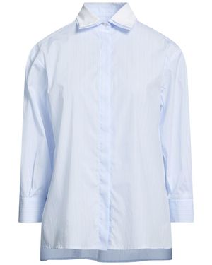 Barba Napoli Azure Shirt Cotton - Blue