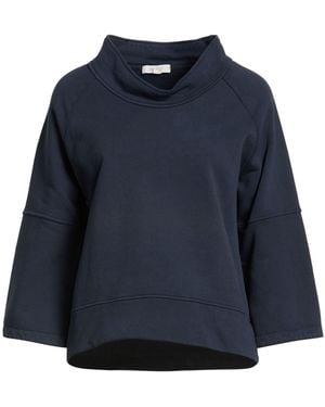 Crossley Midnight Sweatshirt Cotton - Blue