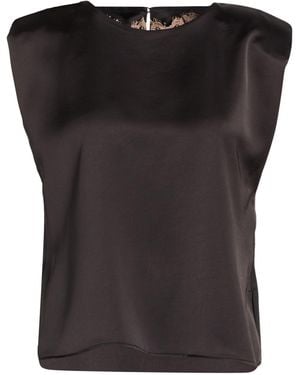 Motel Top Polyester - Black