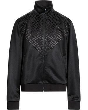 Versace Sweatshirt Polyester, Cotton - Black