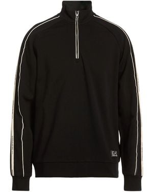 EA7 Sweatshirt Cotton, Polyester - Black