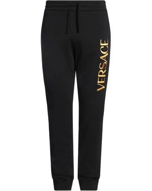 Versace Pants Cotton, Viscose, Polyester - Black