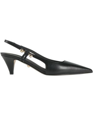 ALEVI Court Shoes Leather - Black