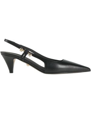 ALEVI Court Shoes Leather - Black
