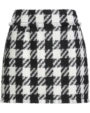 Dolce & Gabbana Mini Skirt Virgin Wool, Mohair Wool, Polyamide - Black