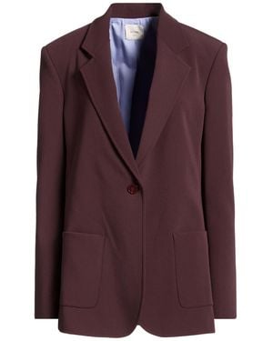 Alysi Blazer Polyester, Viscose, Elastane - Purple