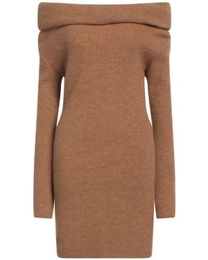 Akep Mini Dress - Brown