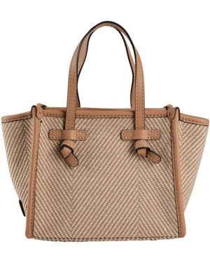 Gianni Chiarini Handbag Textile Fibres, Leather - Brown