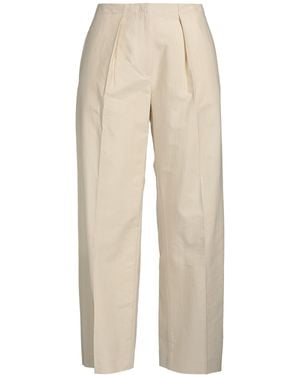 Alberto Biani Trousers Cotton, Polyamide - Natural