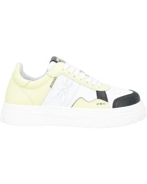 Patrizia Pepe Sneakers Leather, Textile Fibers - Metallic