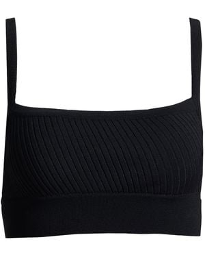Laneus Top Viscose, Polyester - Black
