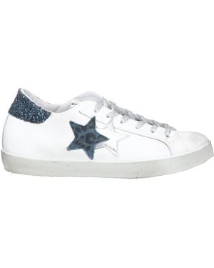 2Star Trainers Leather - White