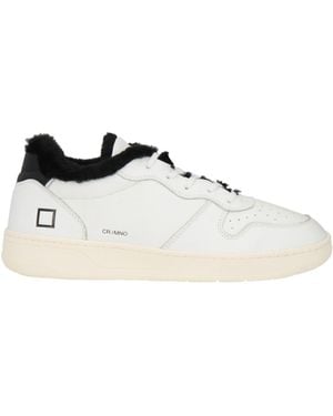 Date Sneakers Leather - White