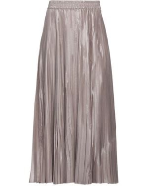 SEVENTY VENEZIA Midi Skirt Polyester - Grey