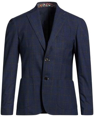Bob Blazer Polyester, Viscose, Elastane - Blue