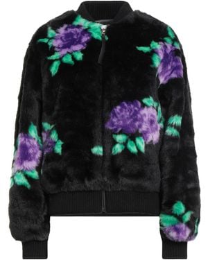 Silvian Heach Shearling & Teddy - Black