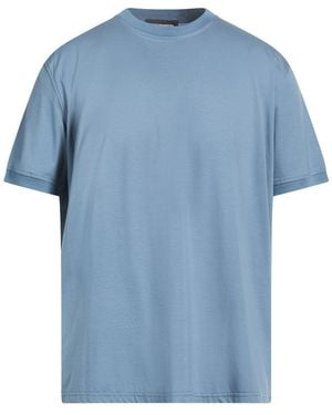 Salvatore Santoro Slate T-Shirt Cotton - Blue
