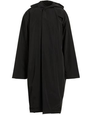 Rick Owens Overcoat & Trench Coat Polyester - Black