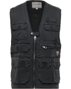 Guess Denim Outerwear - Black