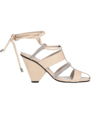 Fabiana Filippi Sandals Leather - White