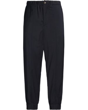 Hevò Midnight Trousers Virgin Wool - Blue