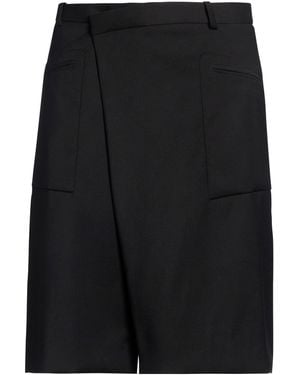 R13 Shorts & Bermuda Shorts Polyester, Viscose, Polyurethane - Black