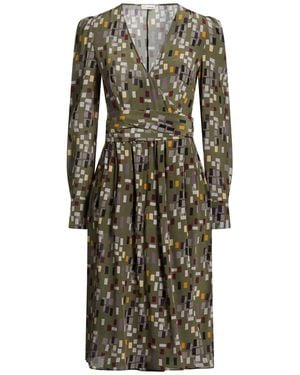 Lardini Midi Dress Silk - Green