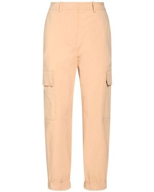 Eleventy Trousers Cotton, Lyocell, Elastane - Natural