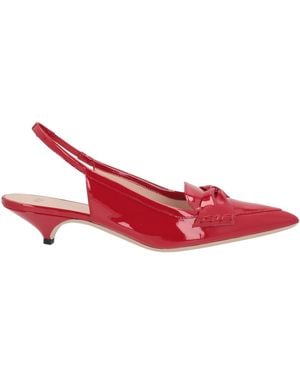 N°21 Pumps Leather - Red