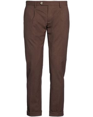 TWENTY-ONE by ANTONIO CARNEVALE Pants - Brown