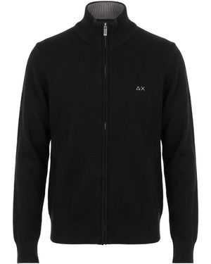 Sun 68 Cardigans - Black