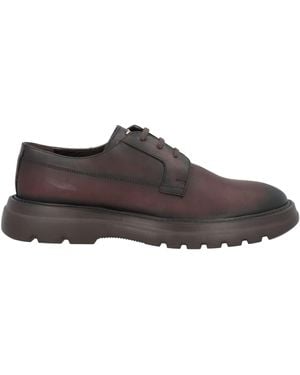 Alberto Guardiani Lace-Up Shoes Leather - Brown