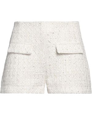 Imperial Shorts & Bermuda Shorts Polyester, Metallic Fiber, Viscose, Elastane - Natural