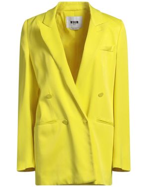 MSGM Blazer - Yellow