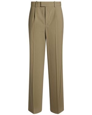 Rohe Khaki Pants Virgin Wool - Green