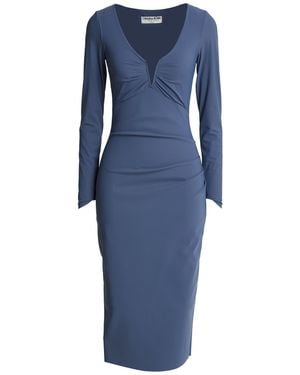 La Petite Robe Di Chiara Boni Midi Dress Polyamide, Elastane - Blue