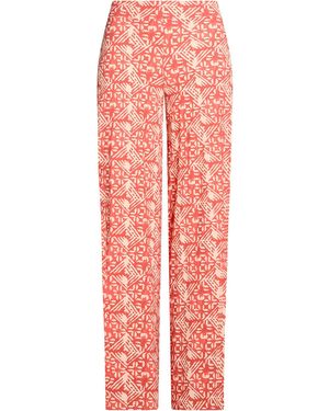 La Petite Robe Di Chiara Boni Trousers Polyamide, Elastane - Red