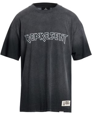 Represent T-Shirt Cotton, Hemp - Black