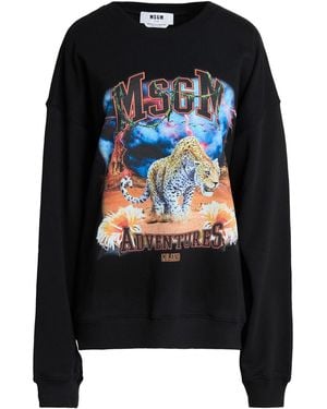 MSGM Sweatshirt Cotton - Black