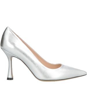 P.A.R.O.S.H. Pumps Sheepskin - White