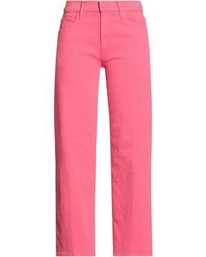 Mother Jeans Cotton, Polyester, Elastane - Pink