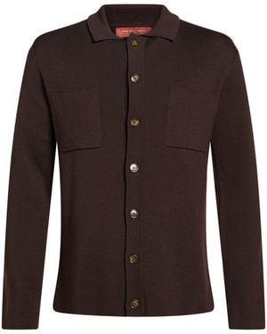 Daniele Fiesoli Cardigan Virgin Wool - Brown