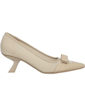 Ferragamo Court Shoes - Natural