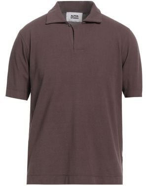 Alpha Studio Polo - Marrón