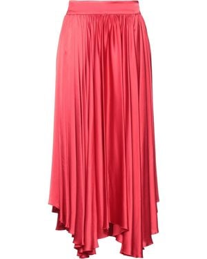 Jijil Midi Skirt - Red