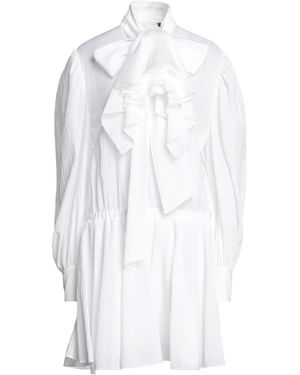 Balmain Short Dress - White