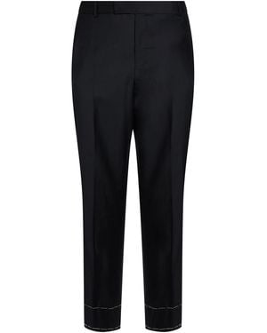 dunhill Pants Wool - Black