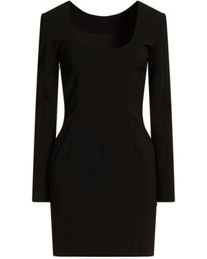 Moschino Mini Dress Polyester, Polyurethane - Black